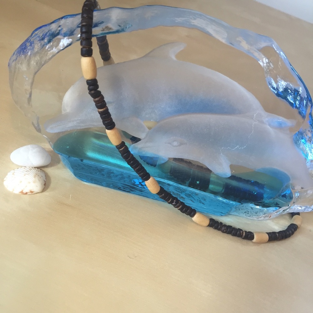 Coconut Shell Beaded Necklace - Picture 2 of 3